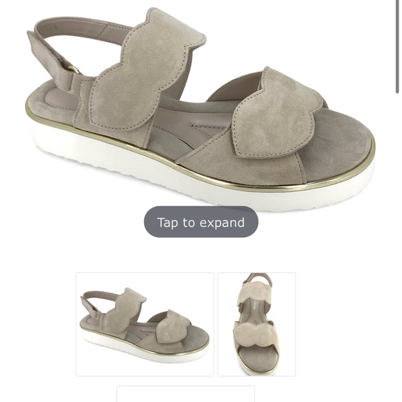 Bella Comforto Devi Sandal Cream. 42. Size 11 - Picture 4 of 4